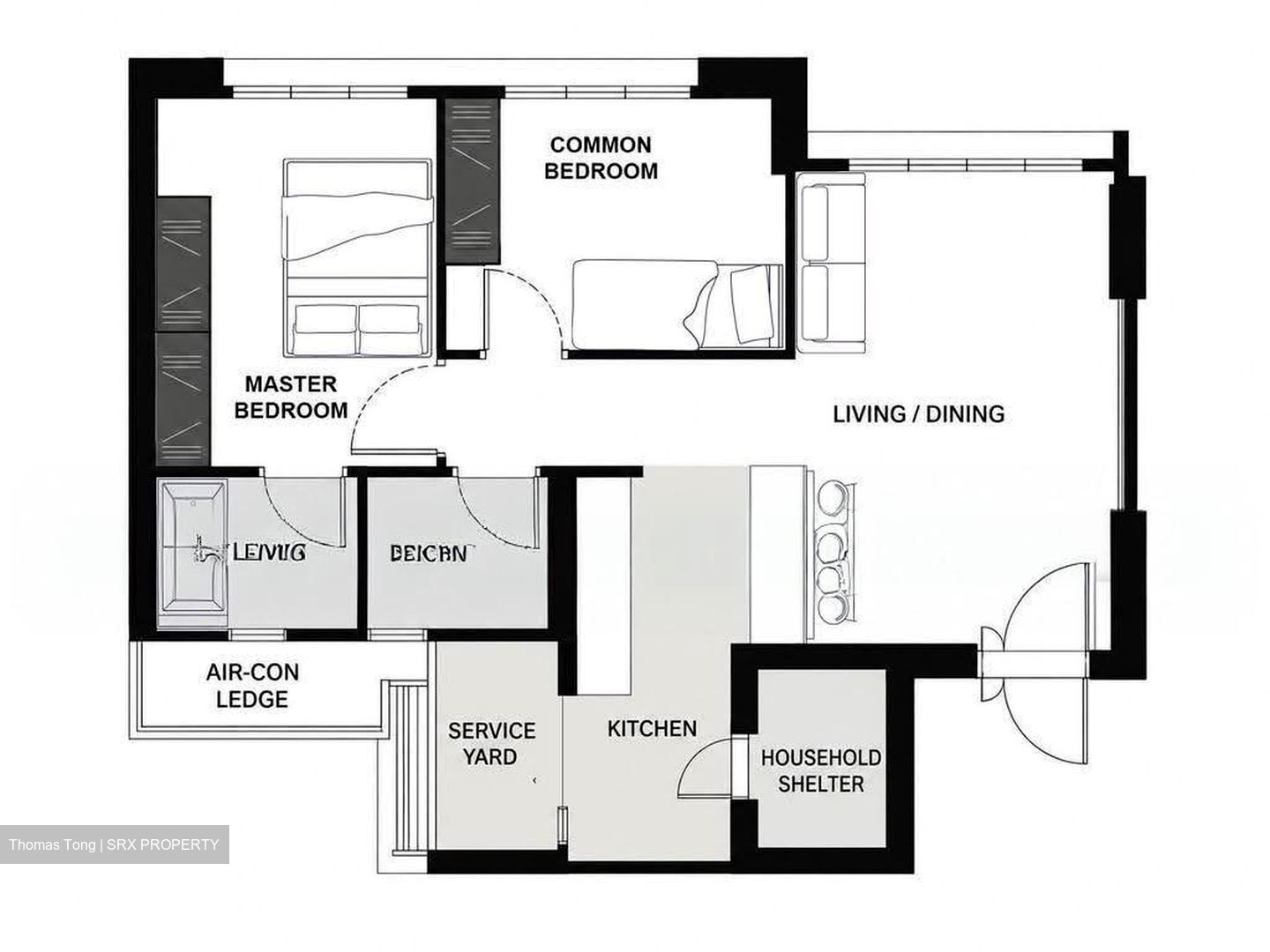 Blk 70A Telok Blangah Ridgeview (Bukit Merah), HDB 3 Rooms #617086841
